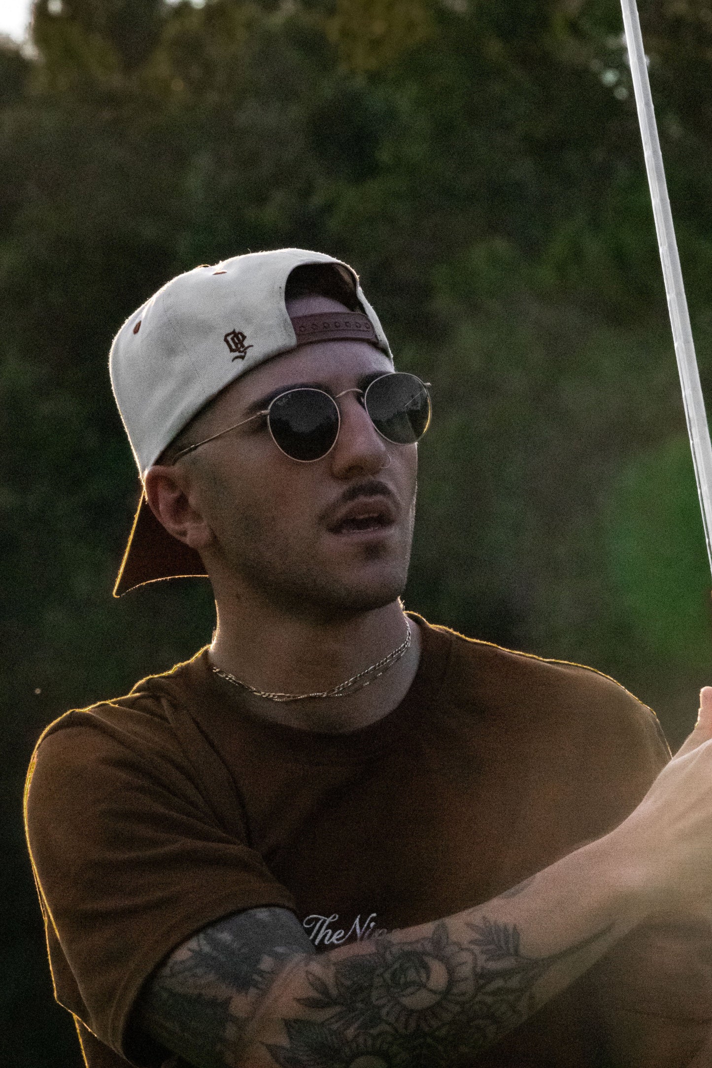 Tee'd Up Snapback - Brown
